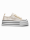 Cosmo canvas II TWP Beige Sneakers