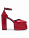 Serena II TWP Red Block Heels