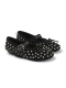 Black mary jane with studded embellshments flat Bellies