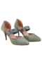 Thewhitepole Green heels for women | The Dapple Effect