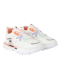 Thewhitepole white and pink colourblocked women’s sneakers | Breda sky