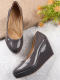 Thewhitepole Grey Platform Heels for women | Gia's Kelaya
