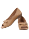Trending Trugs | Textured Ballerina Brown Flats