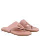 Espadrille Thongs Pink Flats