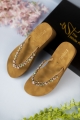Infinity Stone || TWP SHORR WEDGE TAN HEEL