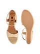 STARSTRUCK || TWP SHORR WEDGE GOLDEN HEEL