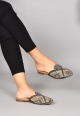 Bridesmaid II TWP SHORR Black Mules