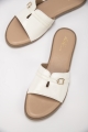 Glam Slip II TWP White Flat