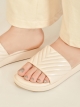 Everyday Ease || TWP WEDGE CREAM HEEL