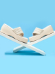 Cupcake  || TWP WEDGE CREAM HEEL
