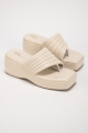 Cupcake  || TWP WEDGE CREAM HEEL