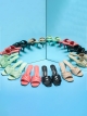 Peekaboo || TWP Pencil Green Heel