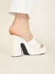 Elevate me II TWP Block White Heel