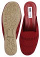 Espadrille Frontfoot Close Red Mules