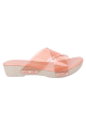 Cross Clear Road Pink Sandals