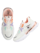 Thewhitepole white and pink colourblocked women’s sneakers | Breda sky