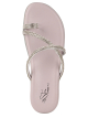 Strings Attached| TheWhitePole Purple Criss Cross Flats