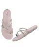 Strings Attached| TheWhitePole Purple Criss Cross Flats