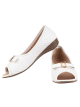 Trending Trugs II Textured Ballerina Cream Flats